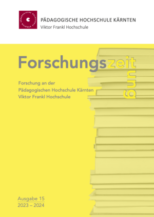 Titelblatt Forschungszeitung 2022-2023