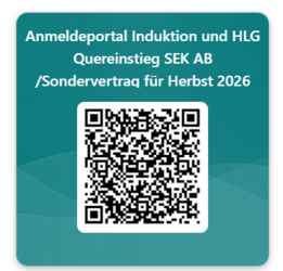 Anmelde-QR-Code für Quereinstieg SEK AB