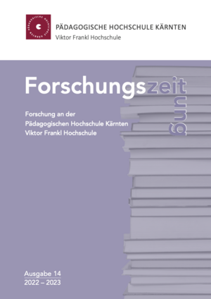 Titelblatt Forschungszeitung 2022-2023